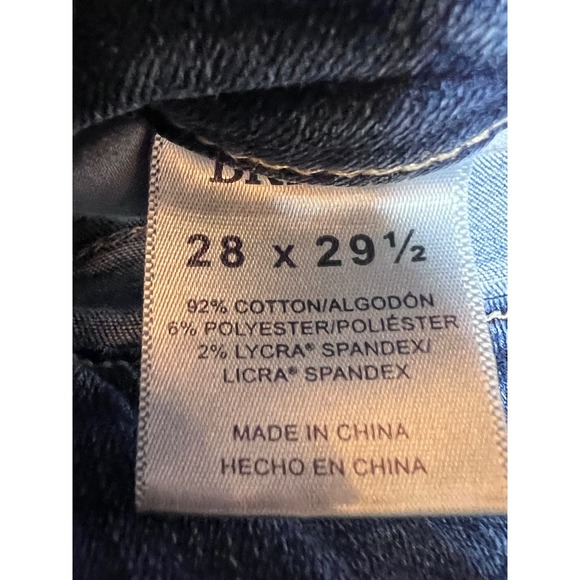 BKE Payton Mid Rise Universal Fit Tailored Bootcut Jeans Blue Size 28x29 Western - Picture 5 of 10